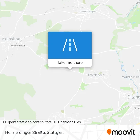 Карта Heimerdinger Straße