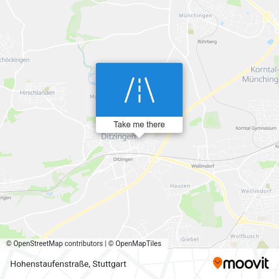 Hohenstaufenstraße map