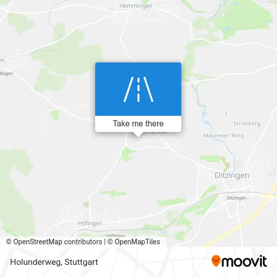 Карта Holunderweg