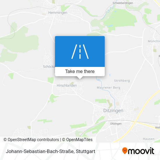 Johann-Sebastian-Bach-Straße map