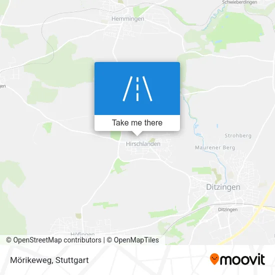 Карта Mörikeweg