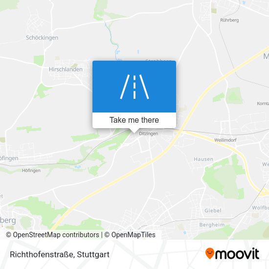 Richthofenstraße map