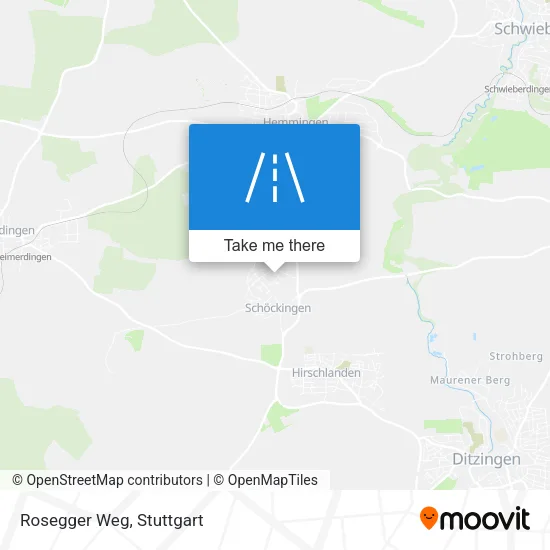 Карта Rosegger Weg