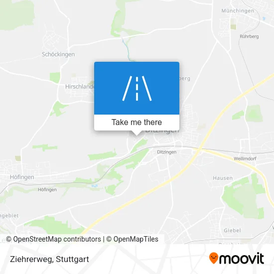 Карта Ziehrerweg