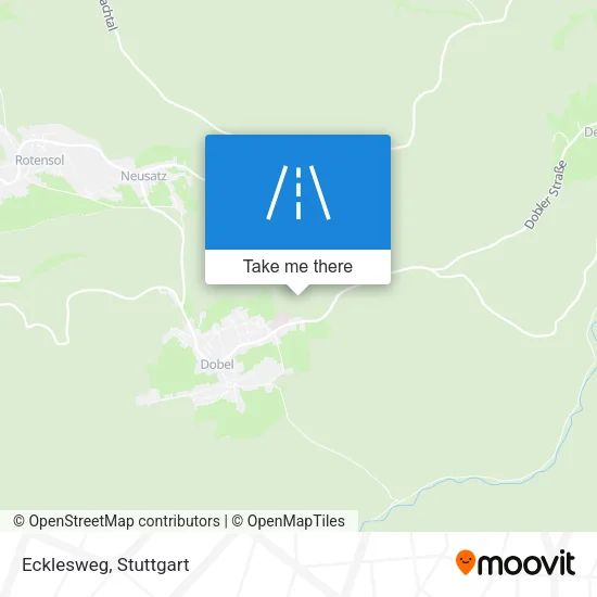 Карта Ecklesweg