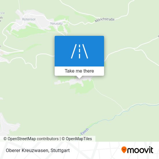 Oberer Kreuzwasen map