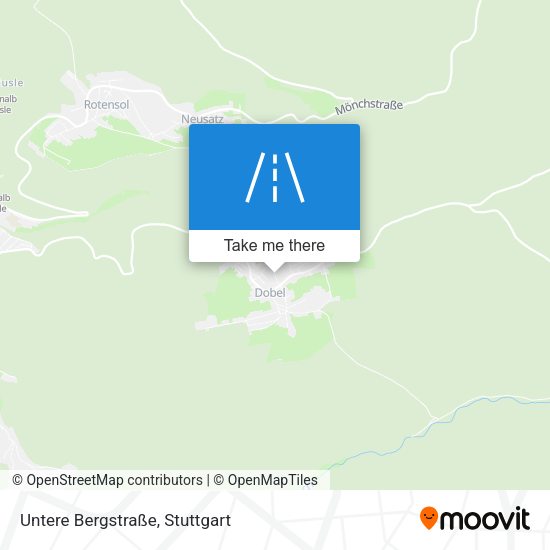 Untere Bergstraße map