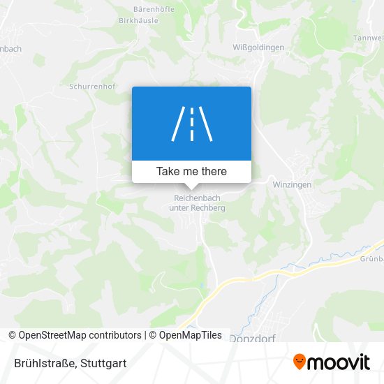 Brühlstraße map