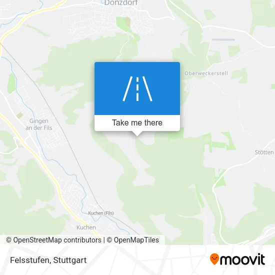 Карта Felsstufen
