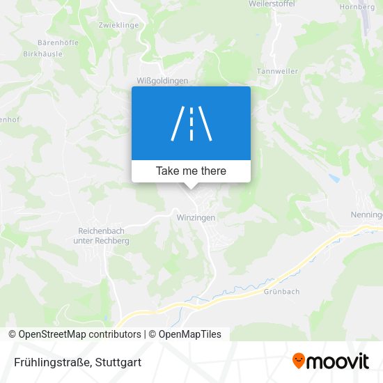 Frühlingstraße map