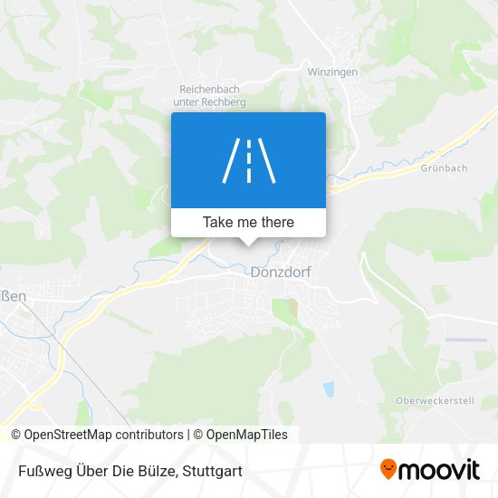 Fußweg Über Die Bülze map