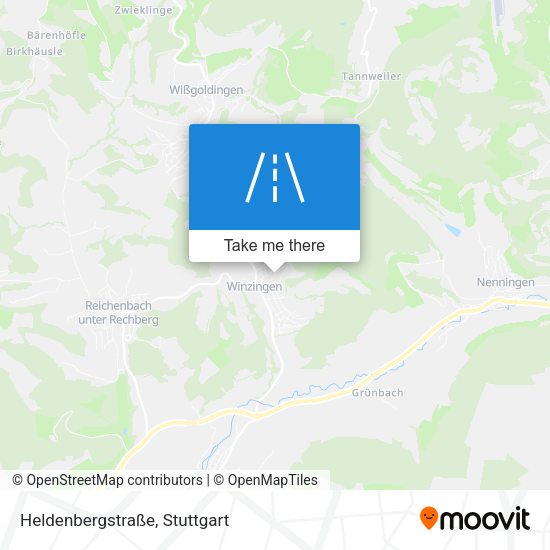 Heldenbergstraße map