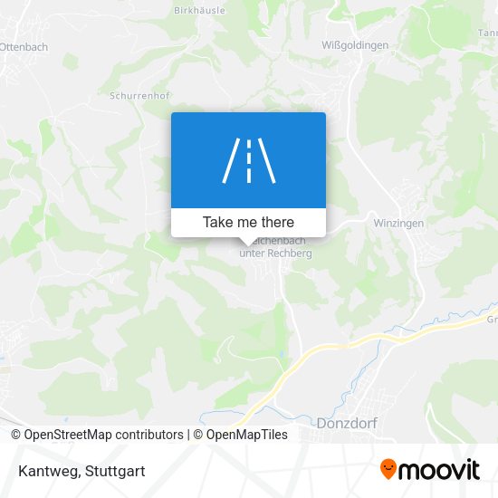 Kantweg map