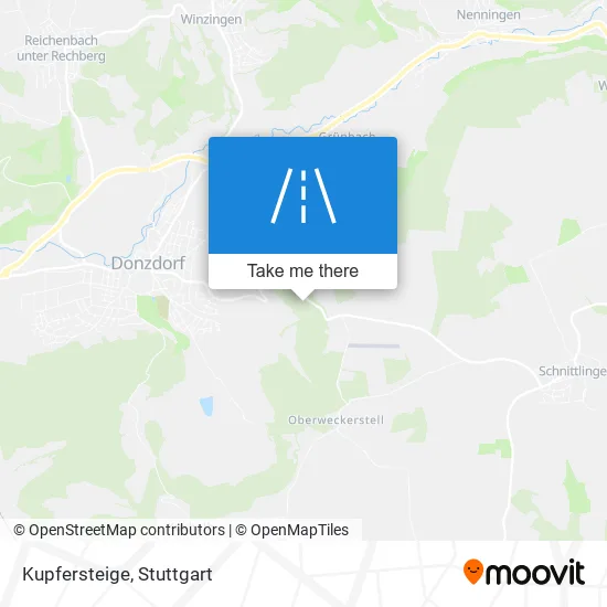 Kupfersteige map