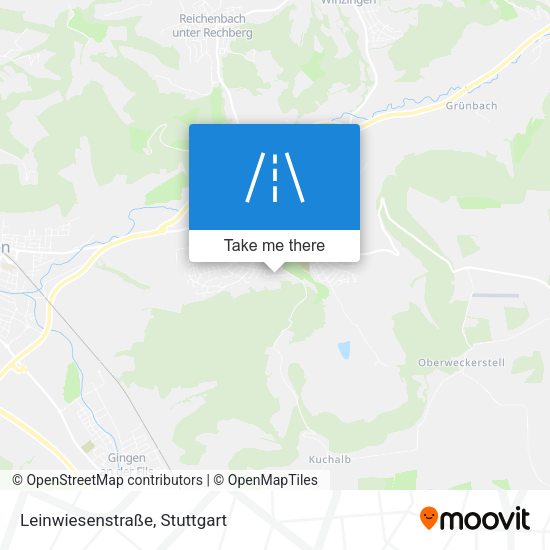 Leinwiesenstraße map