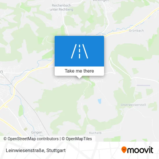 Leinwiesenstraße map