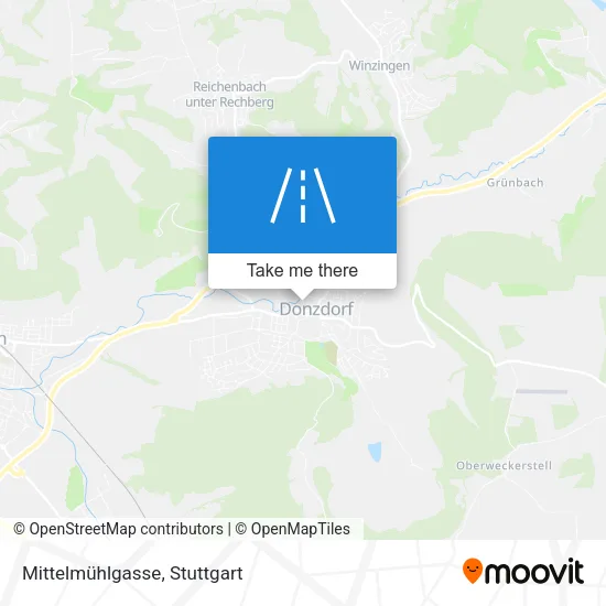 Карта Mittelmühlgasse