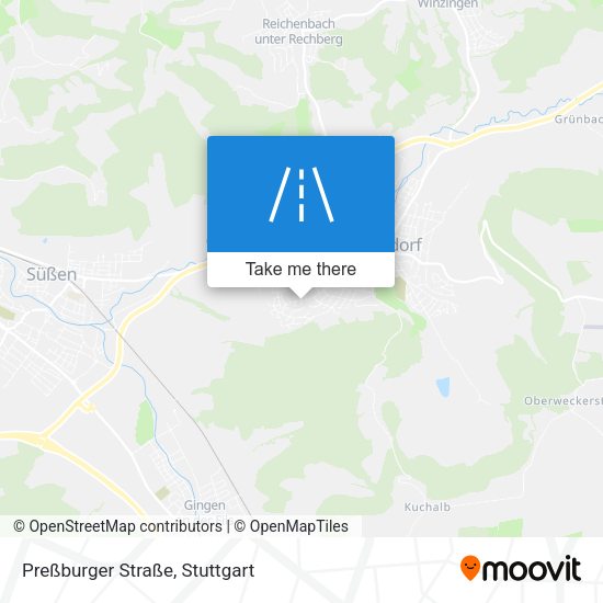 Preßburger Straße map