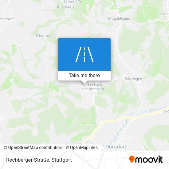Карта Rechberger Straße