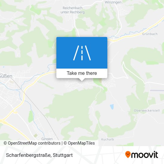 Scharfenbergstraße map