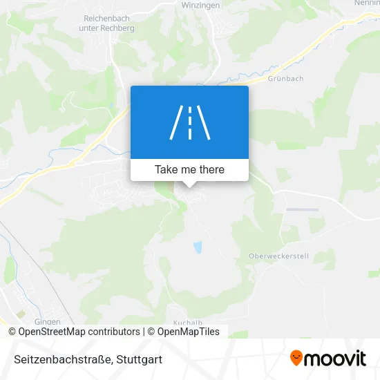 Карта Seitzenbachstraße
