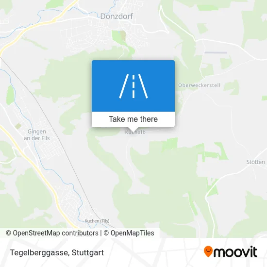 Карта Tegelberggasse