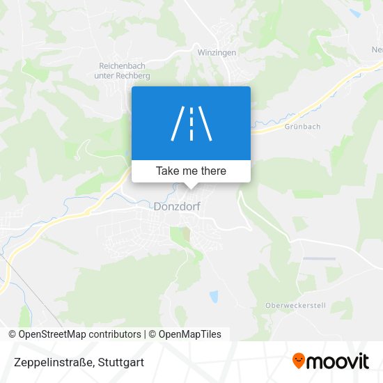 Карта Zeppelinstraße