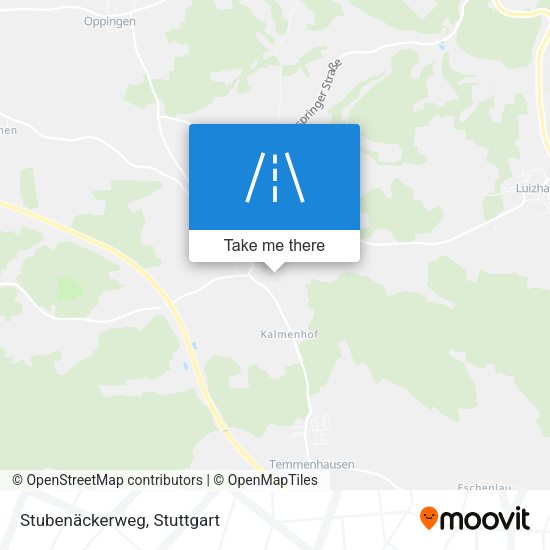Stubenäckerweg map