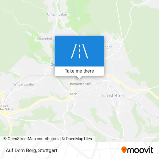 Карта Auf Dem Berg