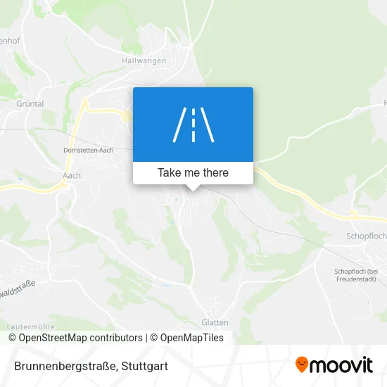 Карта Brunnenbergstraße