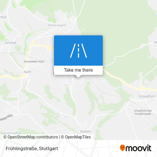 Frühlingstraße map