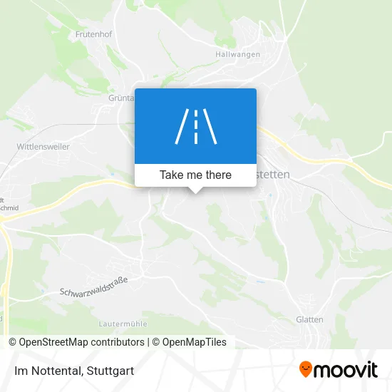 Карта Im Nottental