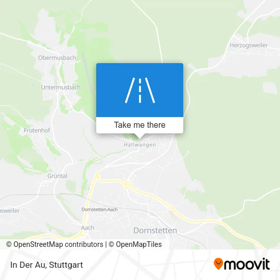 Карта In Der Au