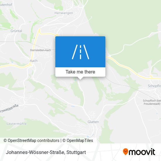 Johannes-Wössner-Straße map