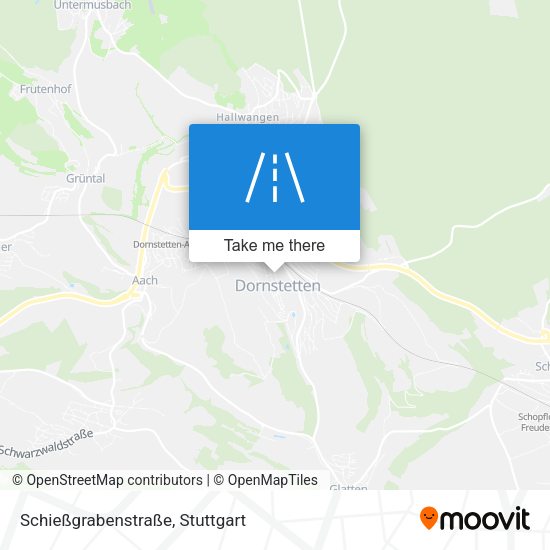 Карта Schießgrabenstraße