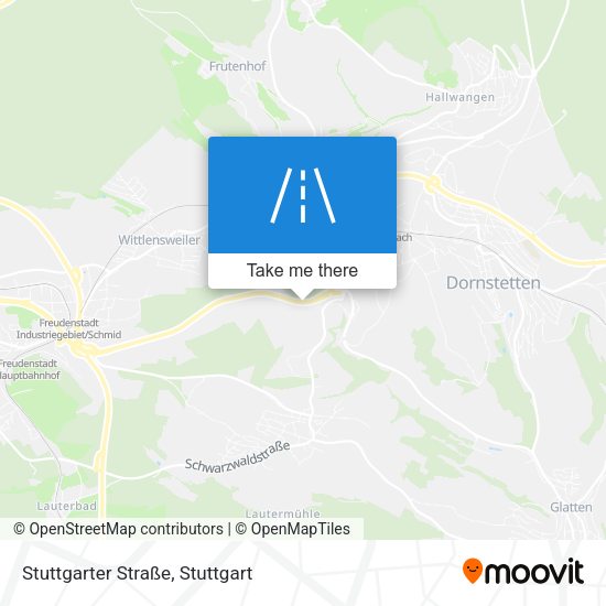 Stuttgarter Straße map