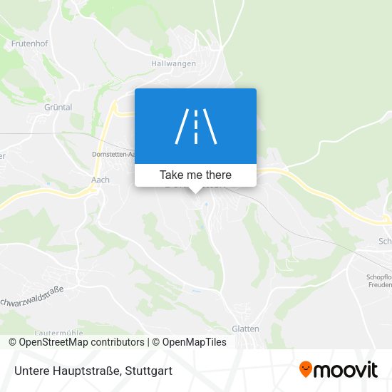 Карта Untere Hauptstraße