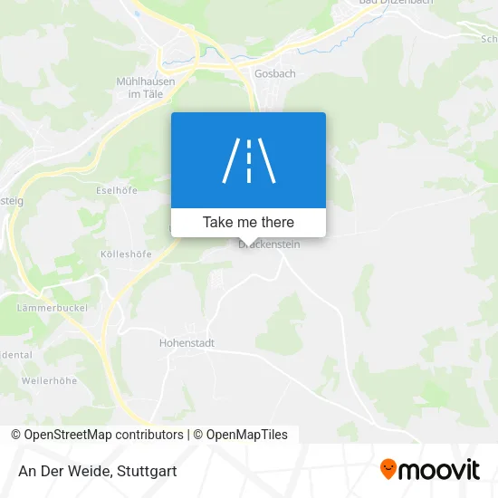 Карта An Der Weide