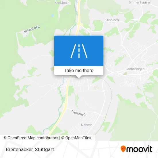 Карта Breitenäcker