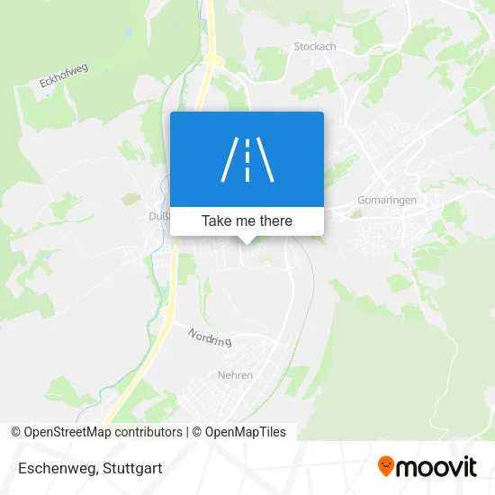 Карта Eschenweg