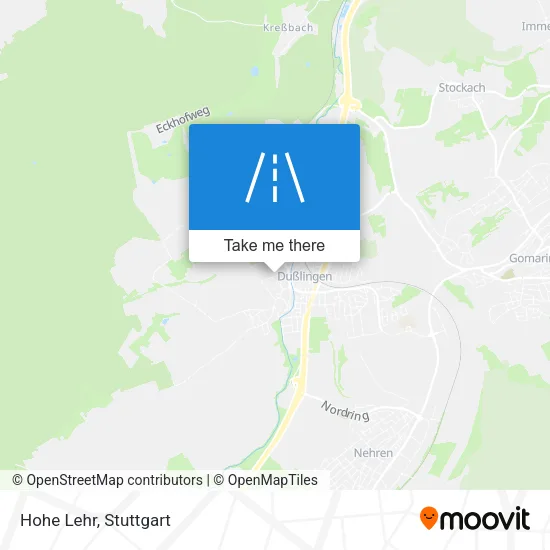 Карта Hohe Lehr