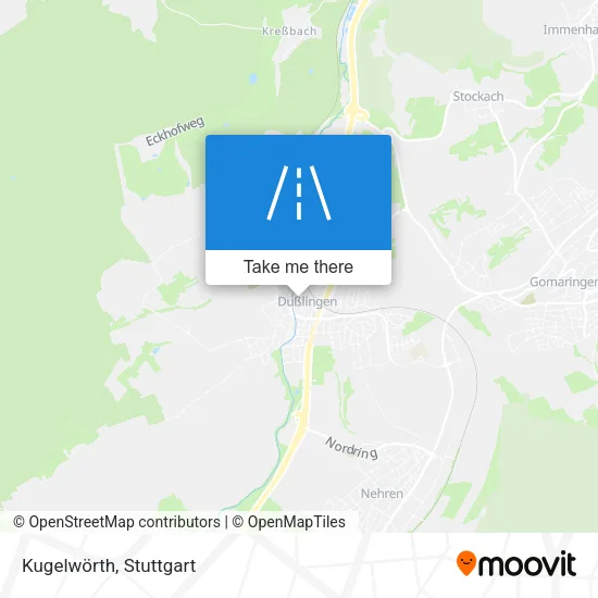 Kugelwörth map