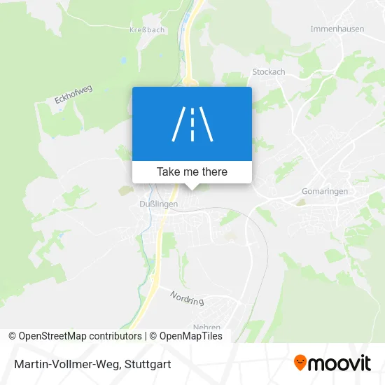Карта Martin-Vollmer-Weg