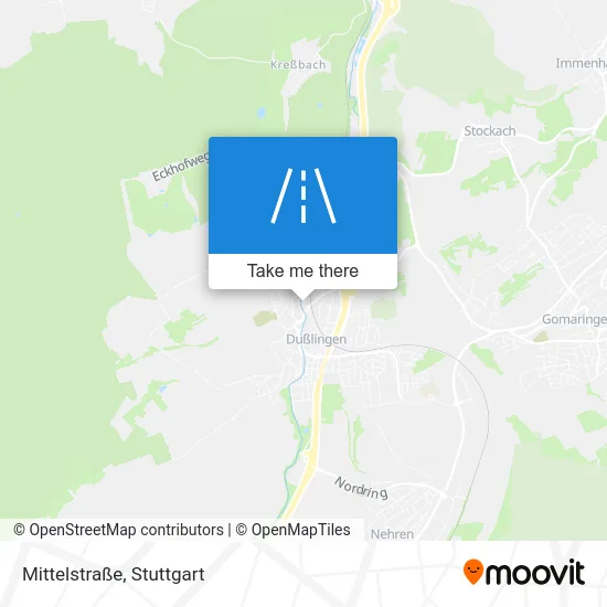 Карта Mittelstraße