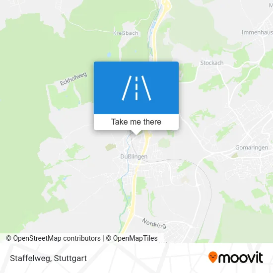 Карта Staffelweg