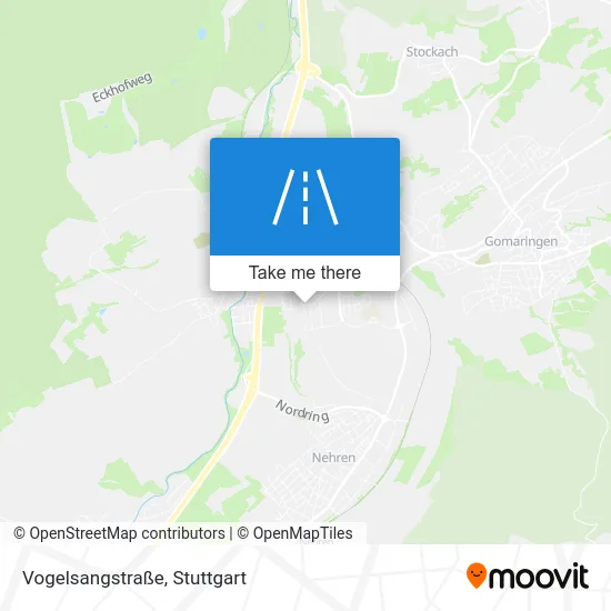 Карта Vogelsangstraße