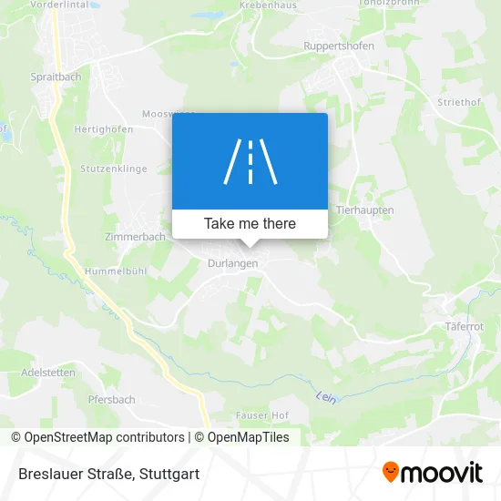 Карта Breslauer Straße