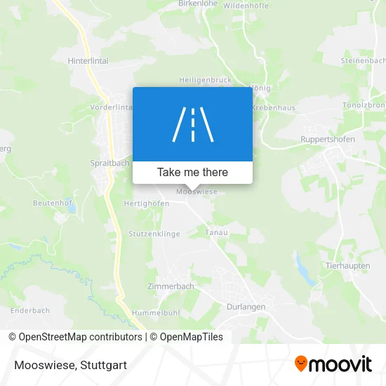 Карта Mooswiese