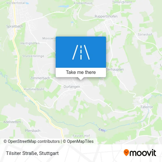 Карта Tilsiter Straße