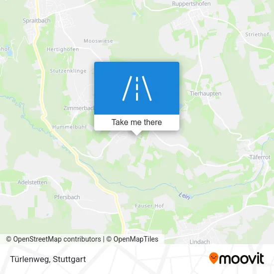 Карта Türlenweg